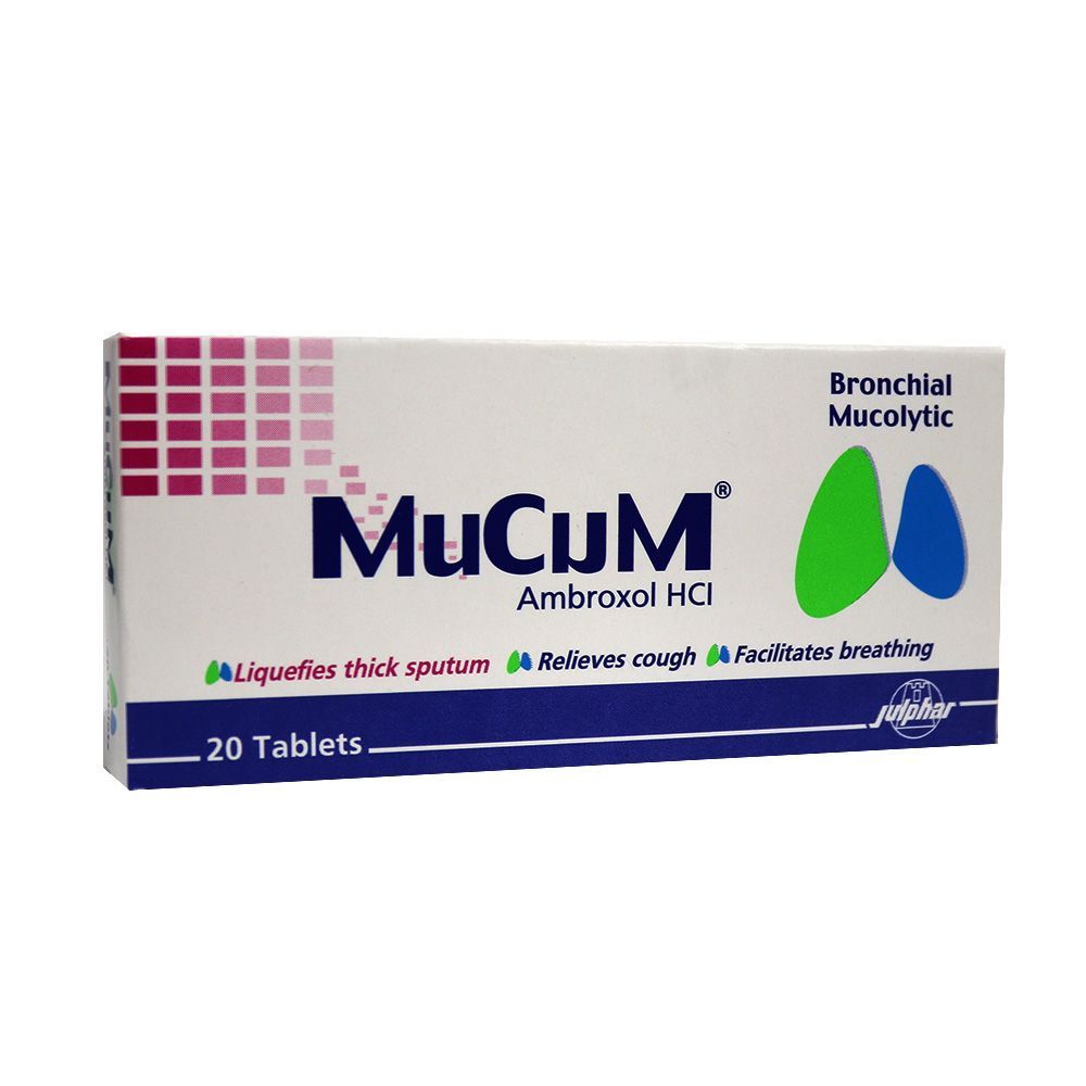 Mucum 30 mg Tablets 20&#039;s