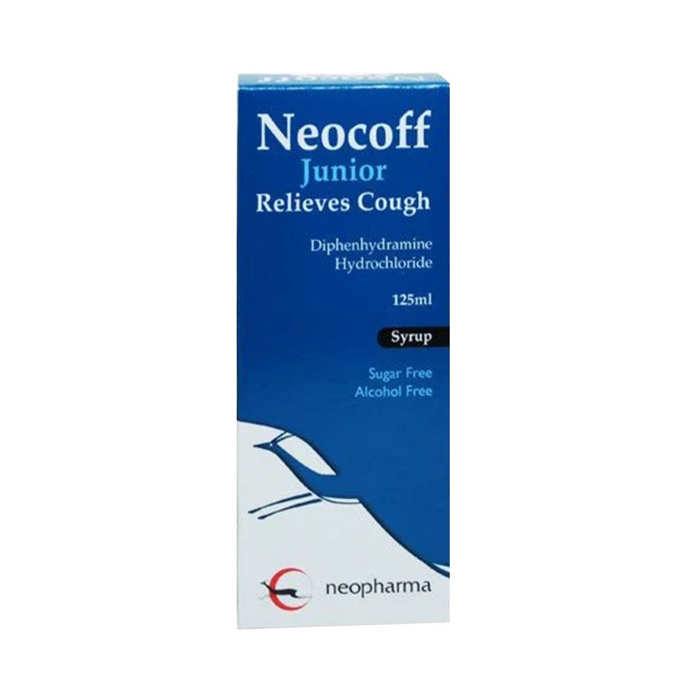 Neopharma Neocoff Junior 7 mg/5 mL Syrup 125 mL