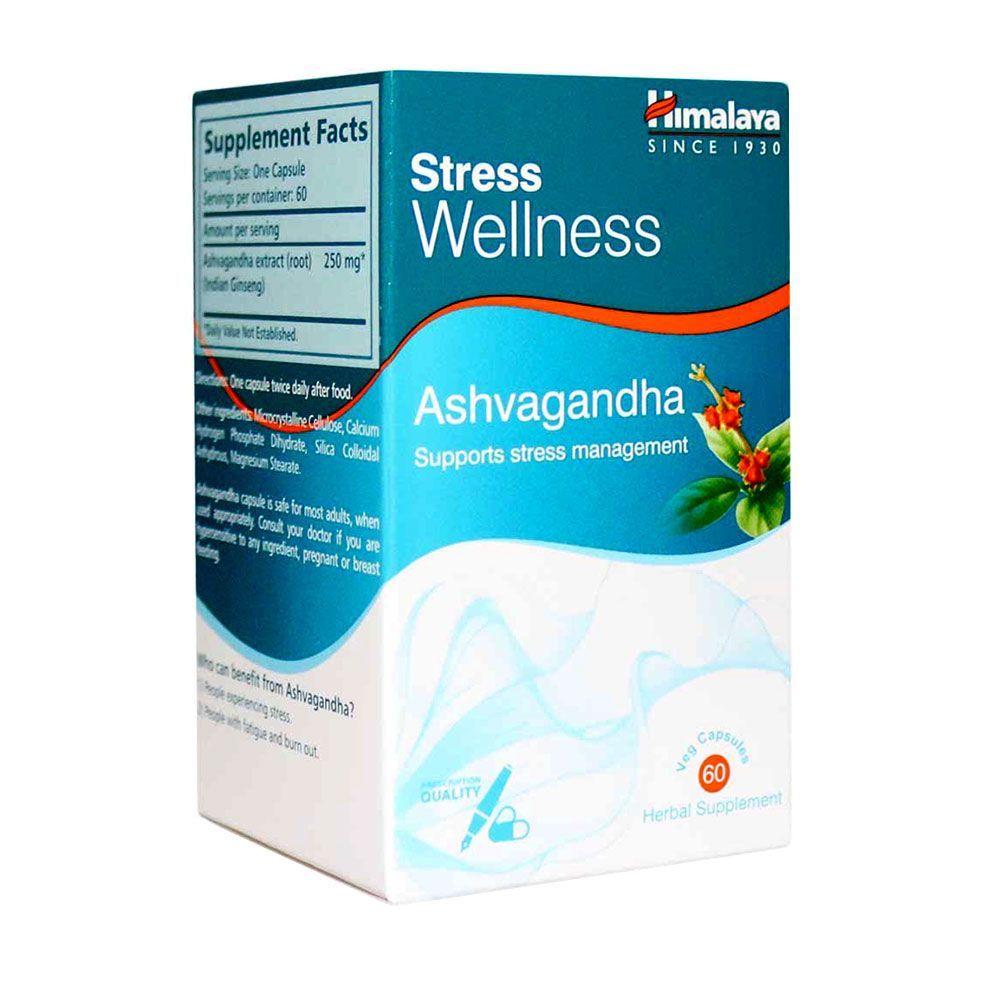 Himalaya Ashvagandha Vegetarian Capsules 60&#039;s