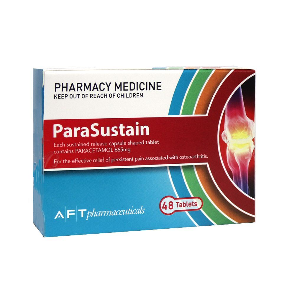 ParaSustain 665 mg Sustained Release Tablets 48&#039;s