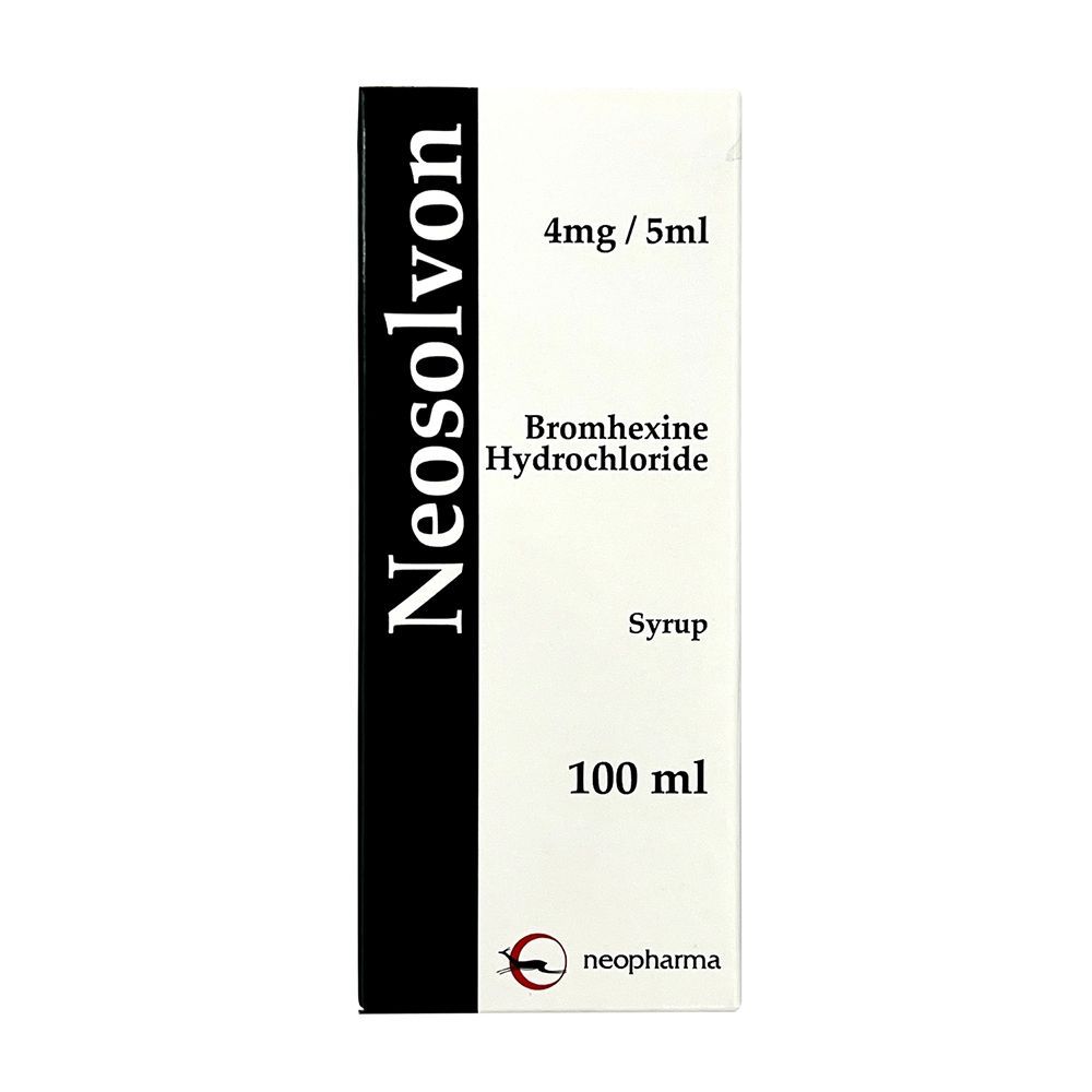 Neosolvon 4 mg /5 mL Syrup 100 mL