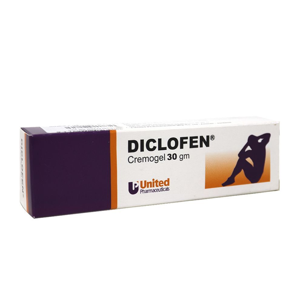 Diclofen 1% Creamogel 30 g