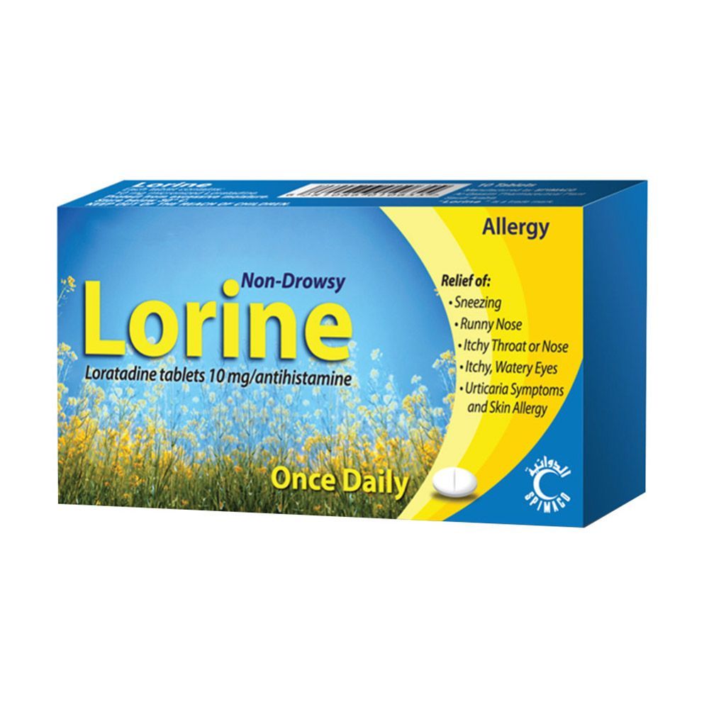 Lorine 10 mg Tablet 30&#039;s