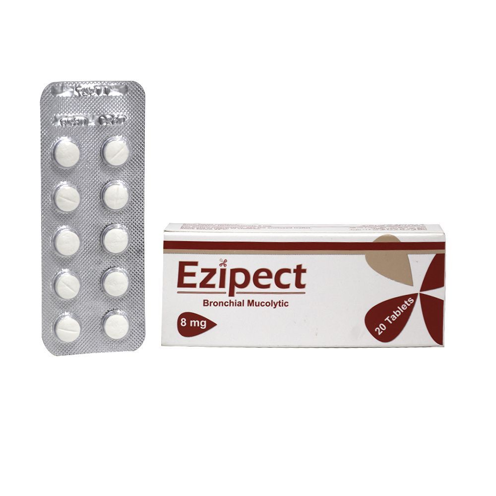 Ezipect Tablet 8 mg 20&#039;s