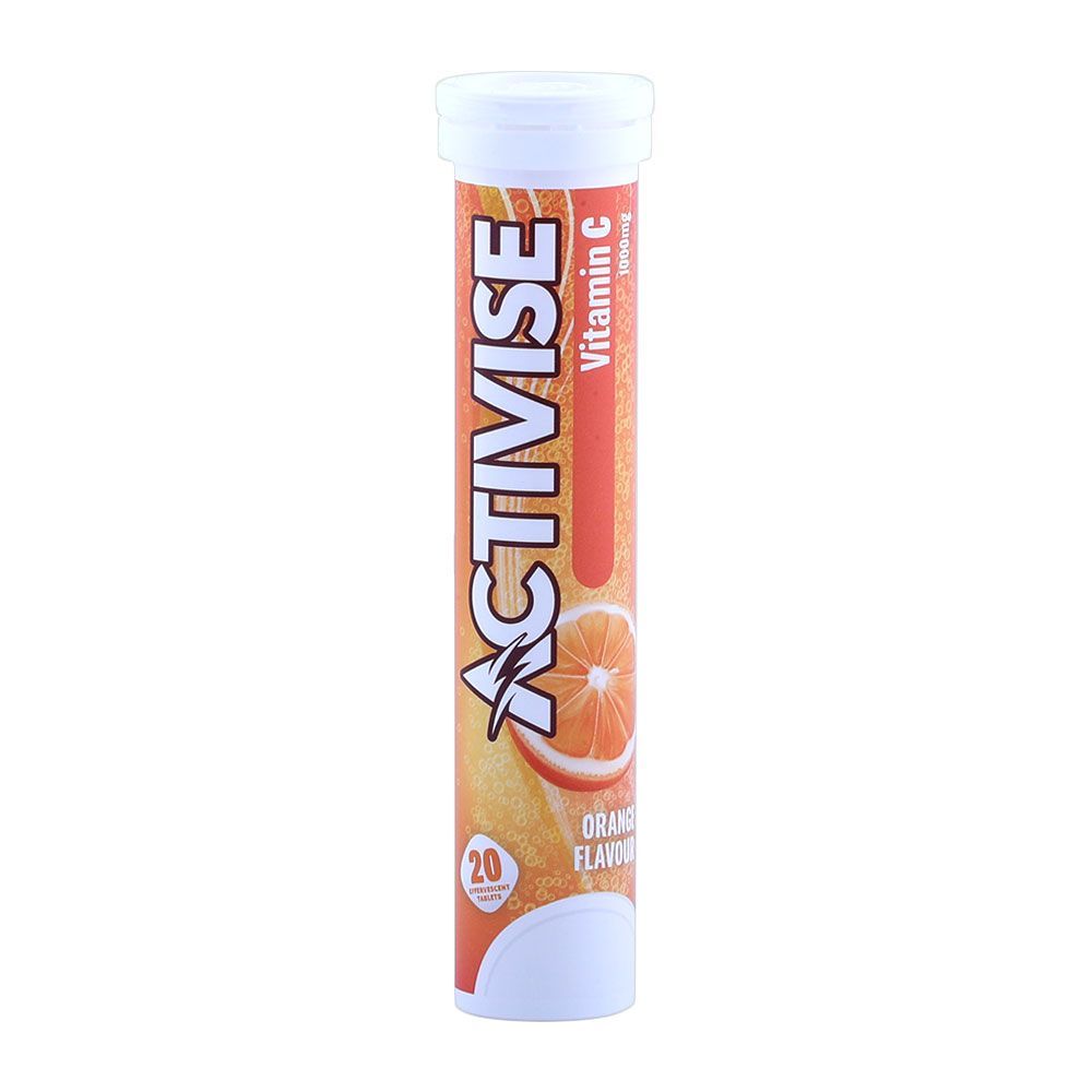 Activise Vitamin C 1000 mg Orange Flavor Effervescent Tablet 20&#039;s Value Pack Of 4