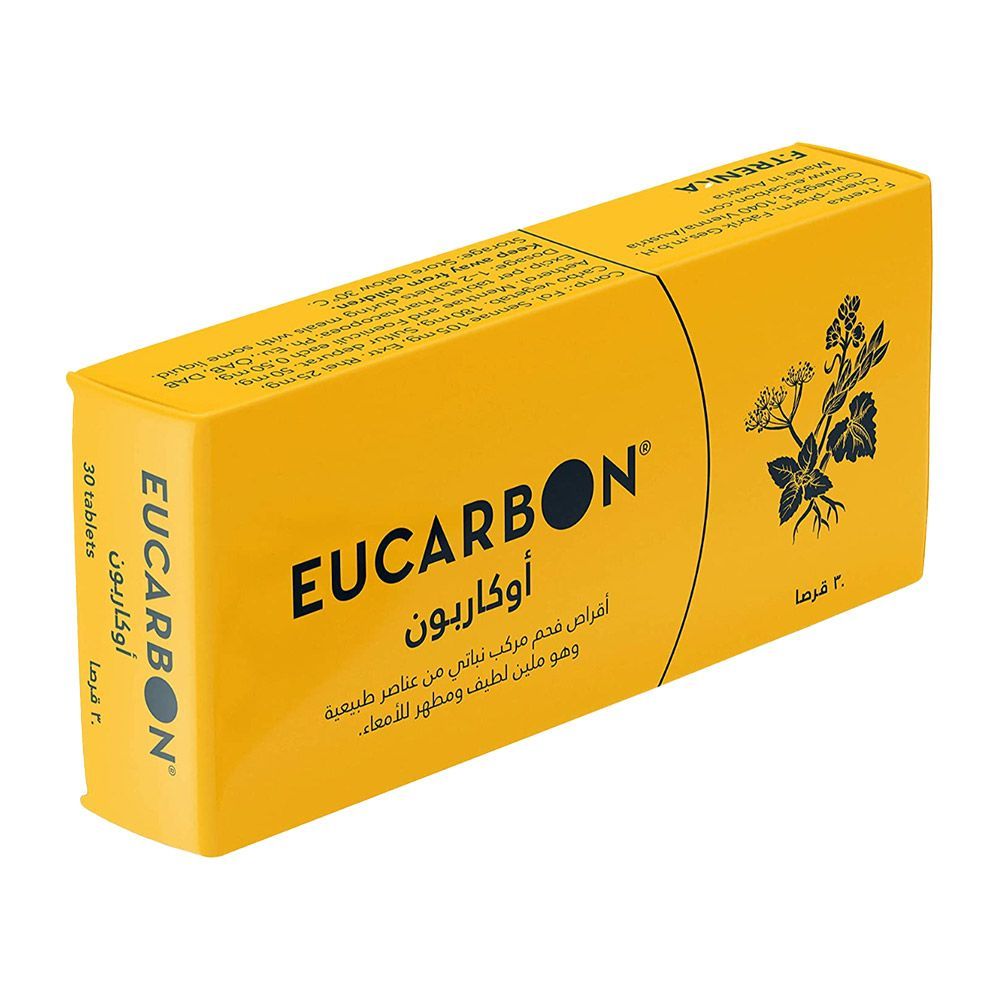 Eucarbon Compounded Charcoal Tablets 30&#039;s