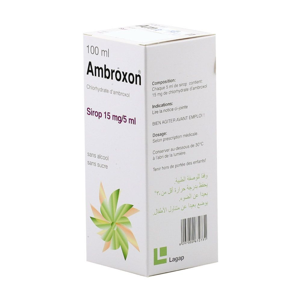 Ambroxon 15 mg/5 ml Syrup 100 mL