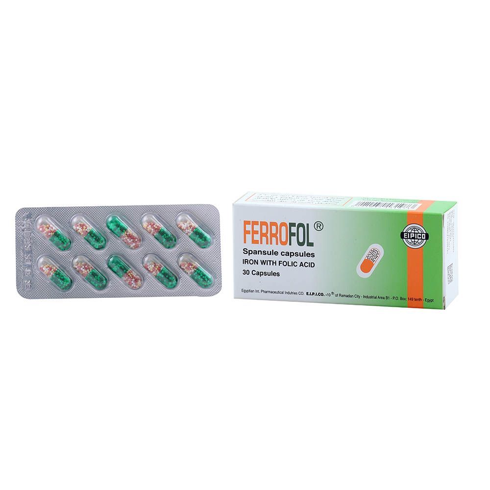 Ferrofol Spansule Capsule 30&#039;s