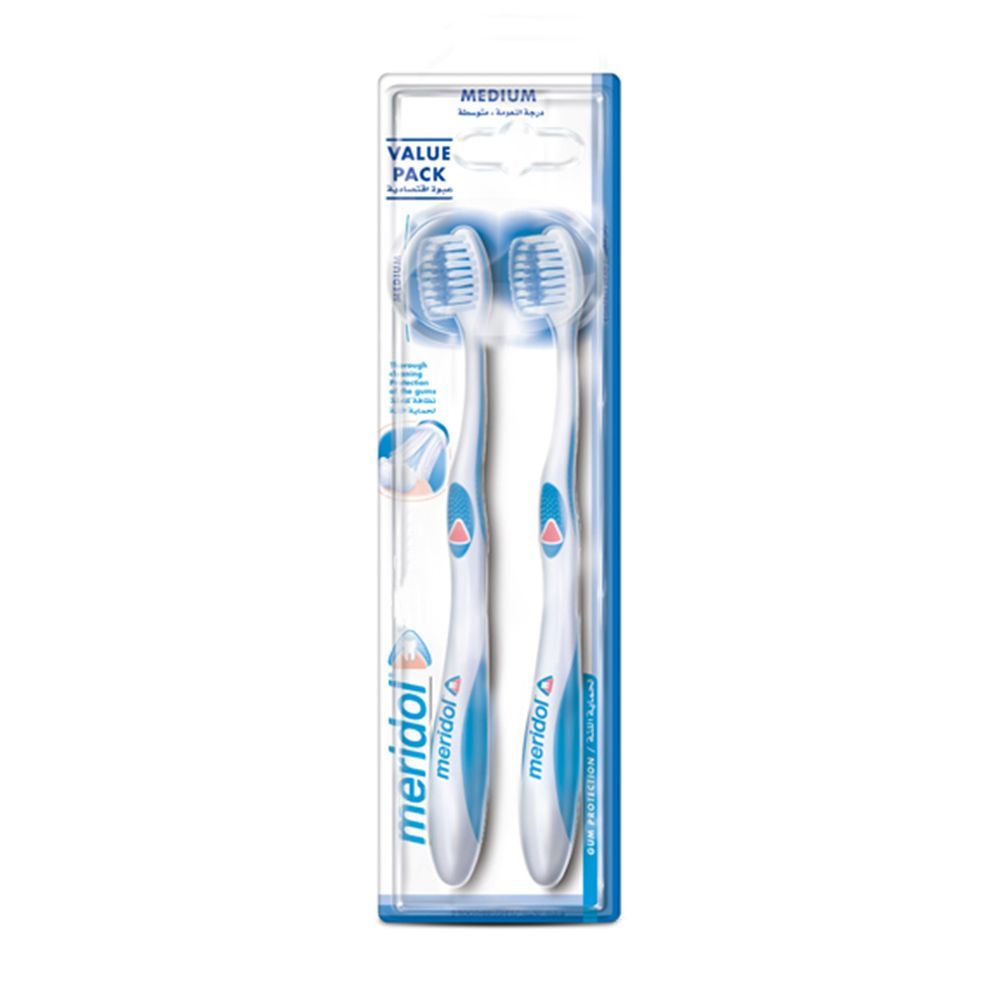 Meridol Medium Toothbrush 2&#039;s