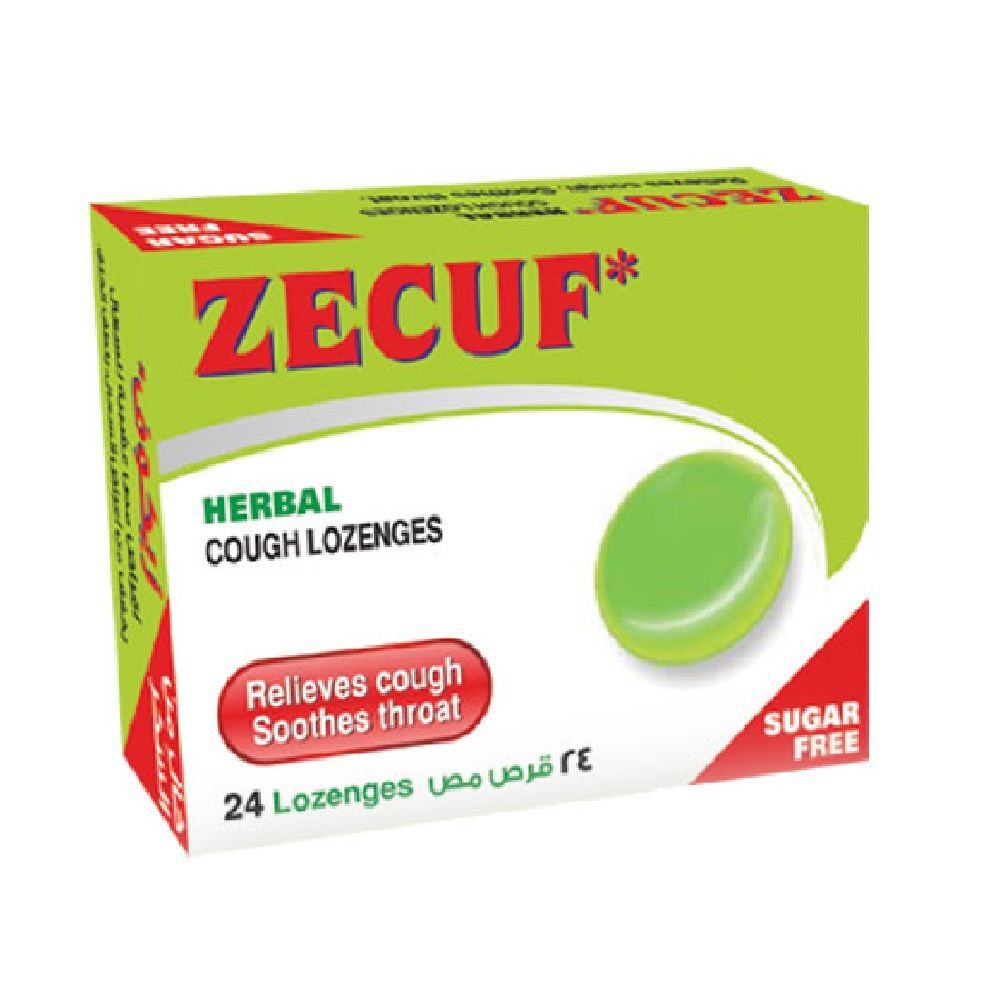 Zecuf Herbal Sugar Free Lozenges 24&#039;s