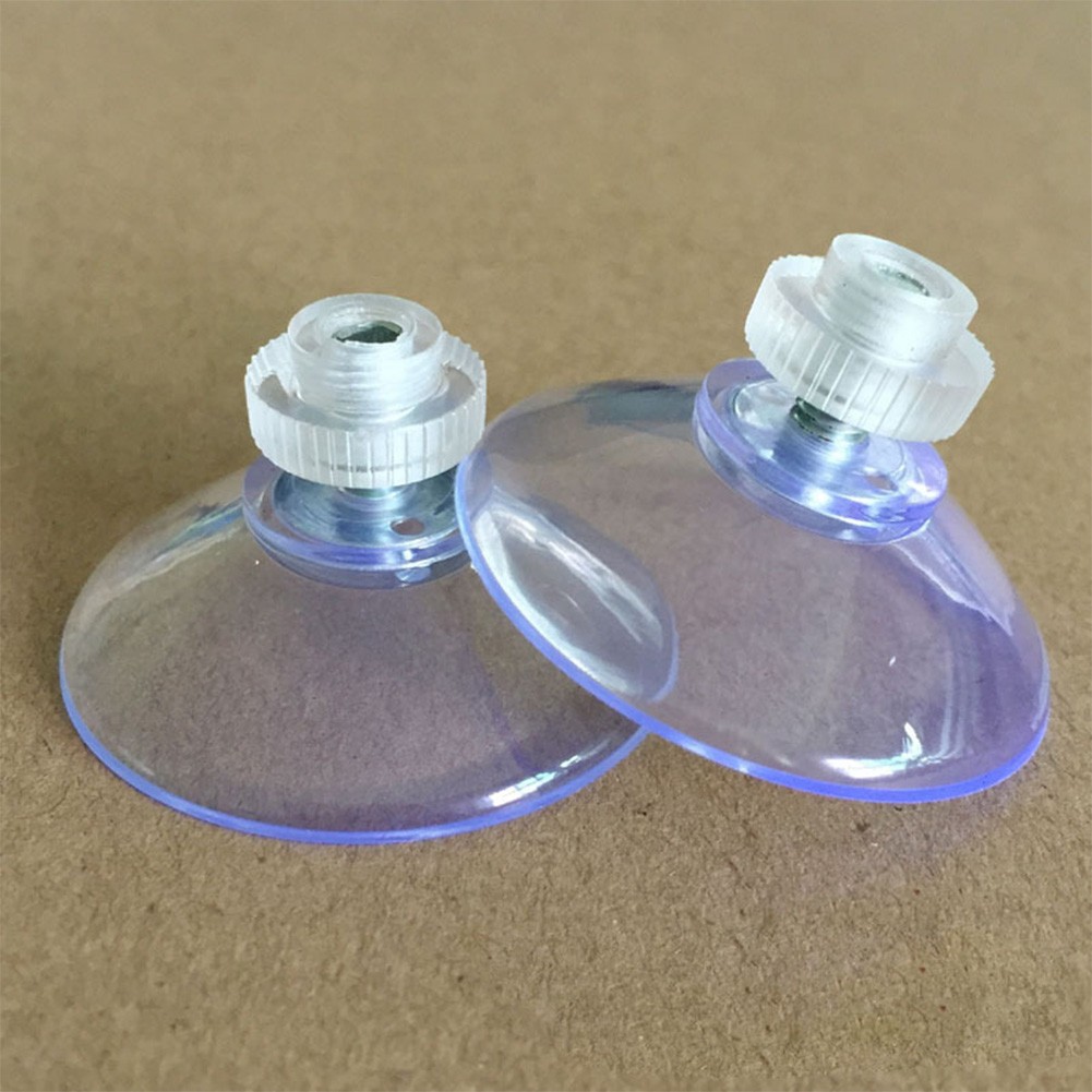 40mm 12pcs/lot High-end Sucker Suction Cups For Window Glass Tiles Transparent Mushroom Head Suckers Cup