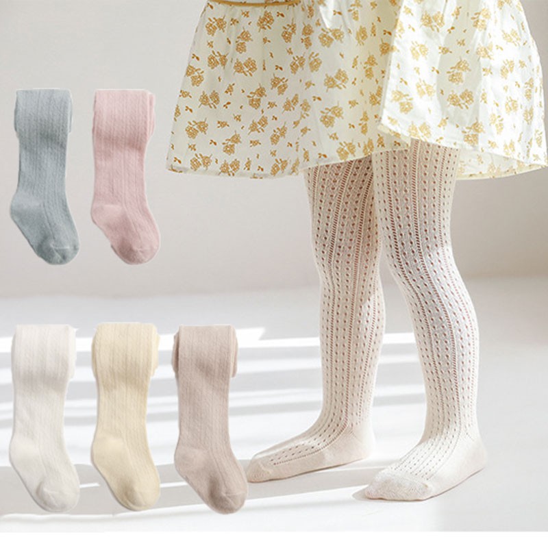 Summer 2022 Girls Pantyhose Baby Net Socks Newborn Stocking Clothes White Fishnet Pants Baby Goods