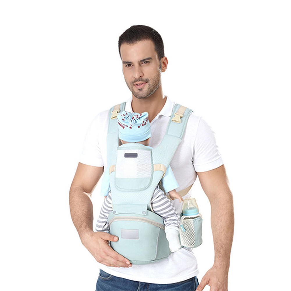 Baby Carrier for 0-48 Months Comfortable Baby Carrier for Newborn Baby Hipseat Seat Kangaroo Wrap Sling Hipseat Waist Stool Backpack