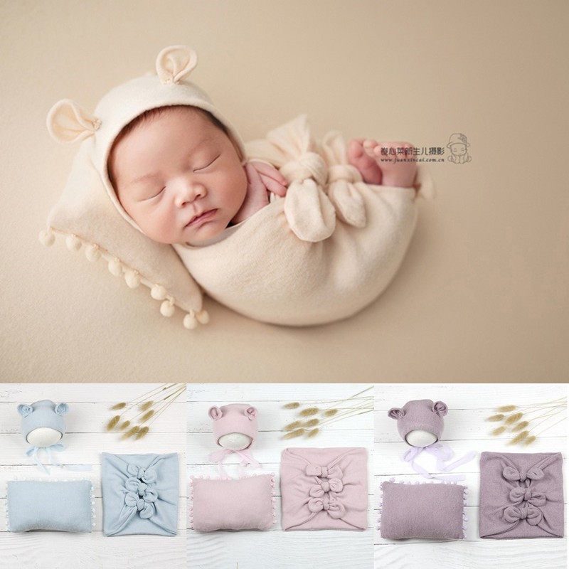 Baby Photography Props Newborn Photography Blanket Baby Photo Wrap Swaddling Photo Studio Shoot Accessories