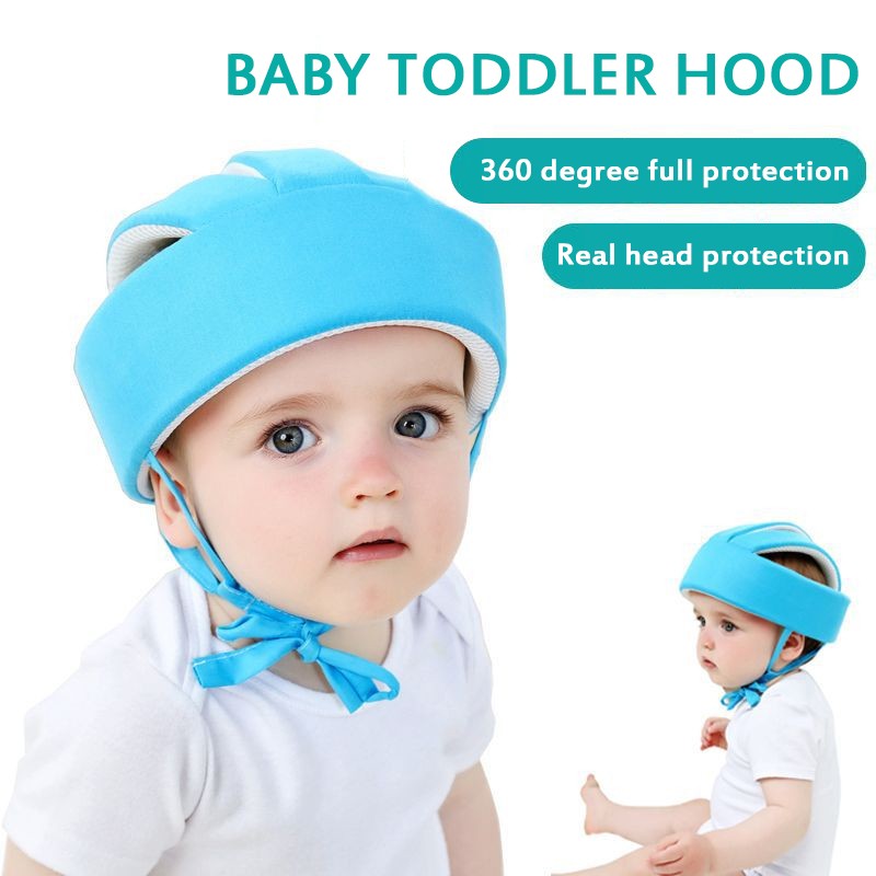 Baby Safety Hat, Cotton, Protective, Anti-Bumper, Girls, Boys, Infant Running & Walking Hats