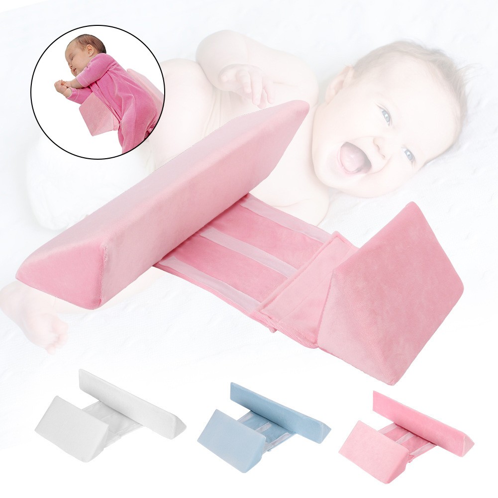 Baby Shaping Pillow Baby Side Sleep Positioning Correction Newborn Infant Anti Rollover Flat Head Anti-wind Milk Pillow