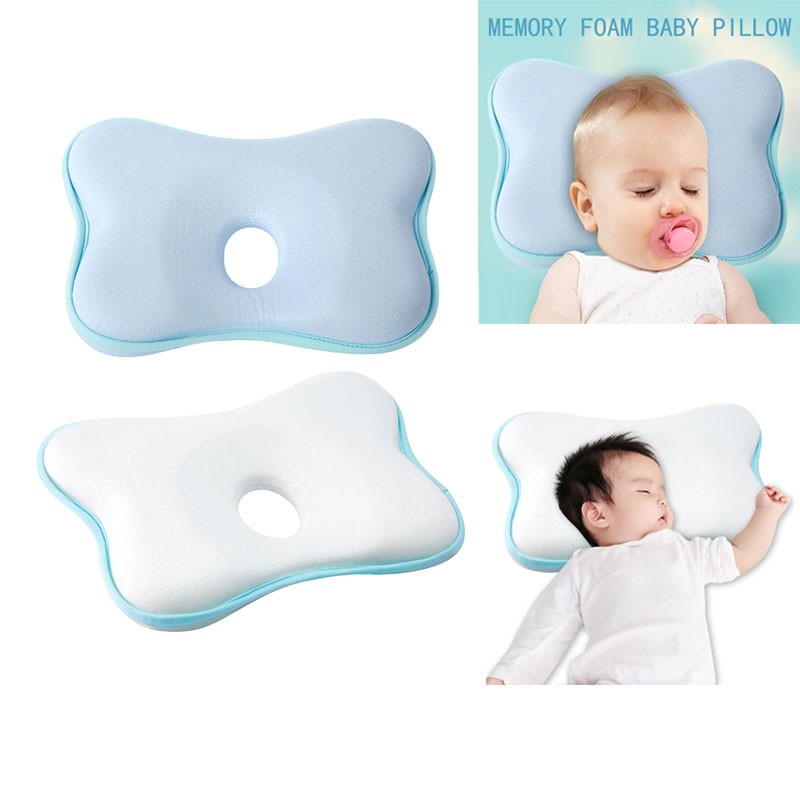 Baby Memory Cotton Pillow Infant Head Shaping Pillow Prevent Flat Head Syndrome 3D Newborn Baby Breathable Pillow Gifts