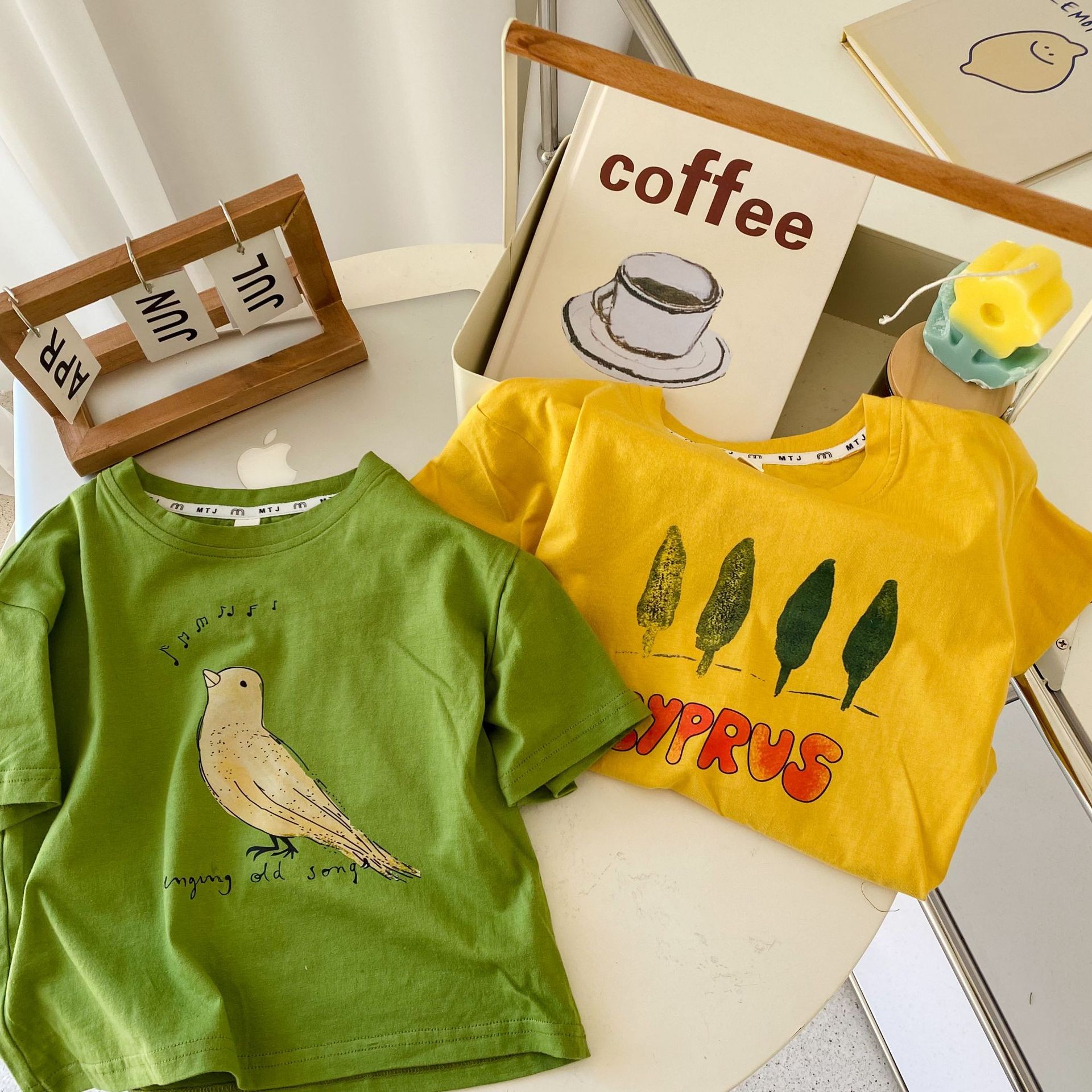 2022 summer new T-shirt children's clothing short-sleeved T-shirt boys cotton T-shirt fashion girls tops