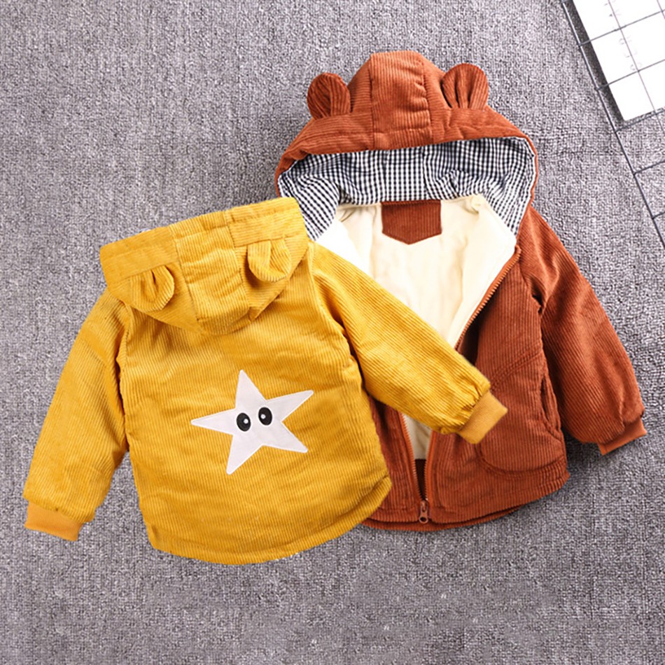 2020 Autumn Hooded Sweater For Kids Back To School Plush Tops Cartoon Print Outerwear Baby Boy Fashion Clothes