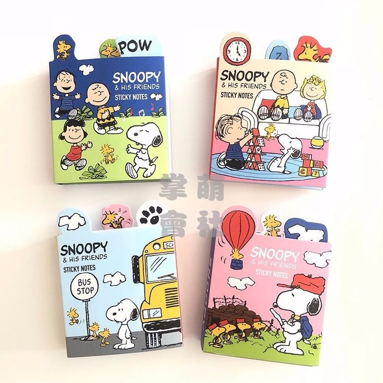 Snoopy Post it Notebook Lady Office N Times Post It Note Paper Cute Student Stationery Label Sticker