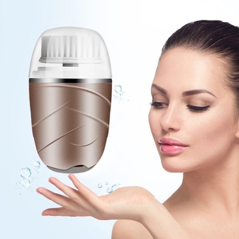 3 in 1 electrode facial cleanser facial cleanser waterproof beauty cleanser