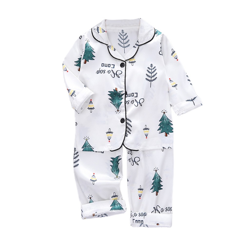 Summer 2 pcs/set Cartoon Kids Boys Short-sleeved Tops + Pants Suit Home Wear Set Children's Pajamas set 2-7 years For Kids