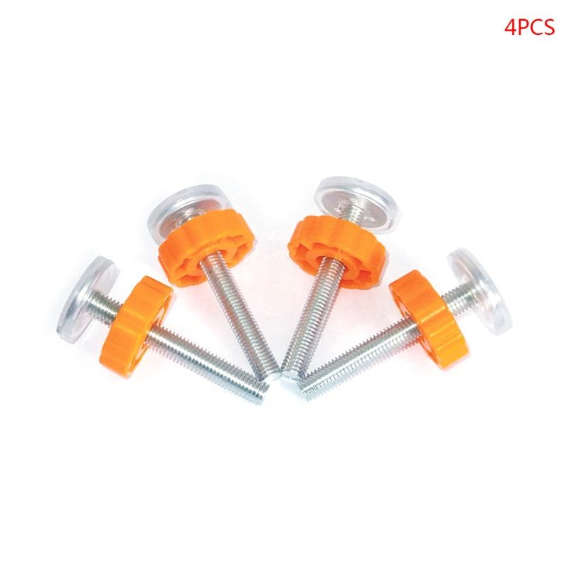 4pcs Baby Pressure Gate Screw Threaded Spindle Rods Walk Through Baby Safety Stairs Gates Bolts Accessories Kit Baby Safety