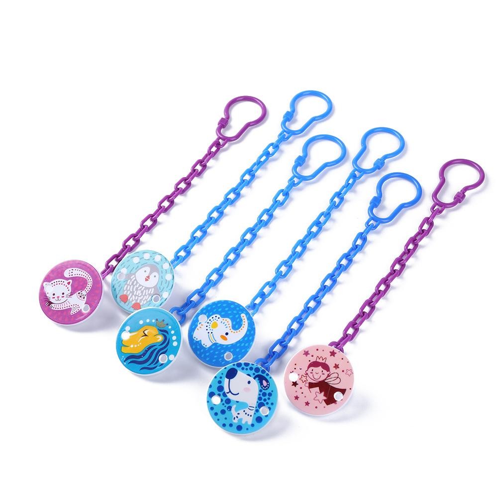 Toddlers Pacifier Clips Baby Pacifier Clip Pacifier Chain Dummy Clip Nipple Holder Nipple