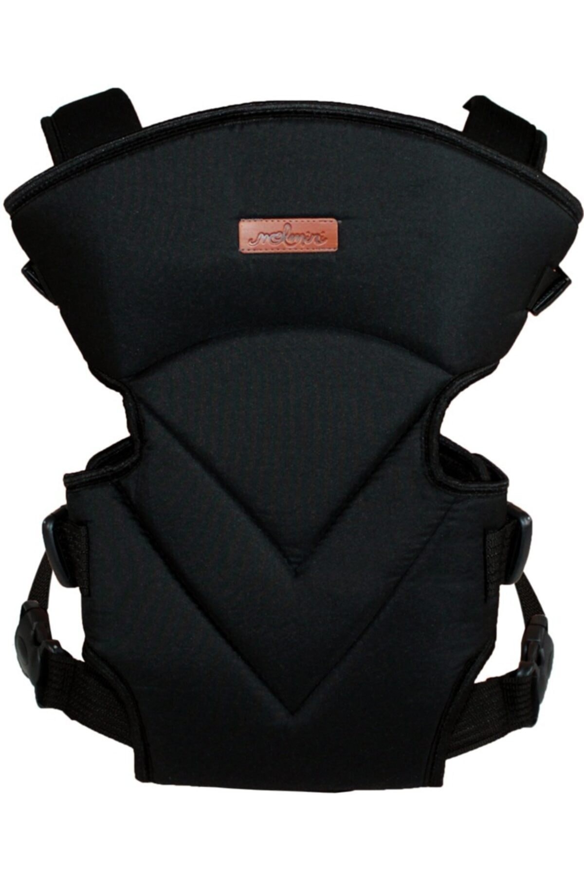 Ultra-comfortable baby carrier, black kangaroo