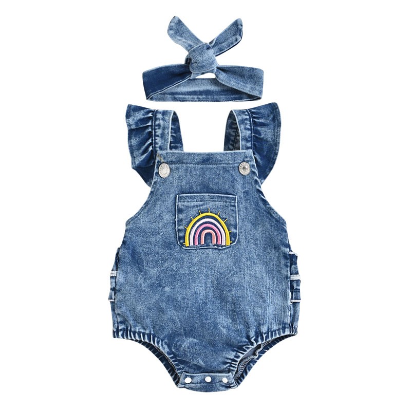 Fashion Baby Boys Clothes Bodysuit Sash Sleeveless Summer Baby Girls Clothes Newborn 0-18 Months