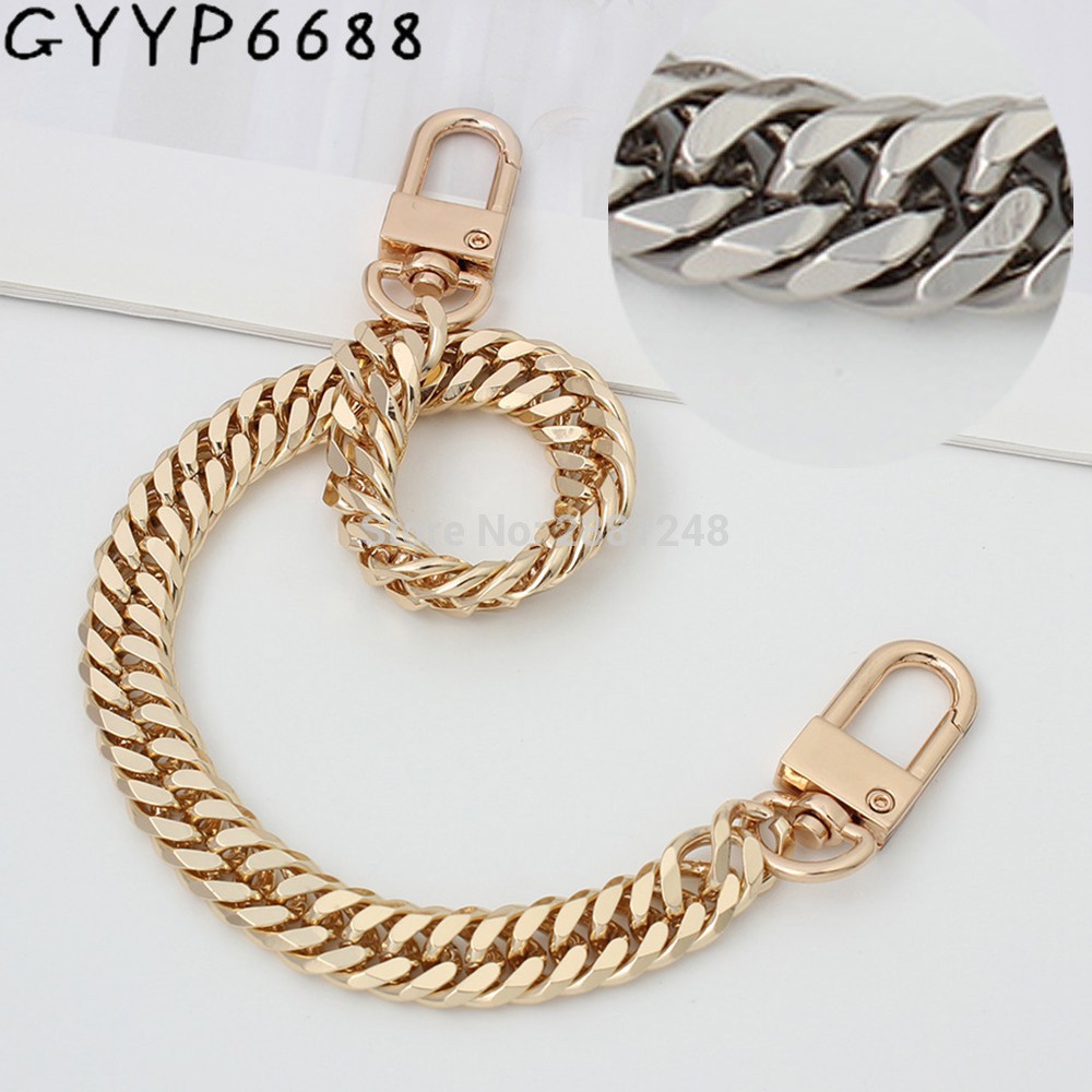 1-5pcs New 10mm Width DIY Bag Handle Accessory With Metal Chain For Handbags Hardware Accessories Bag Chains Repair Package