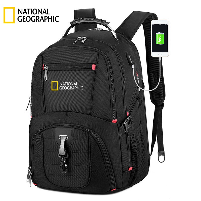 Customized Waterproof Laptop Backpack USB Charging Port Put Your Own Logo On Mochila School Bag Multifunction Travel Bag