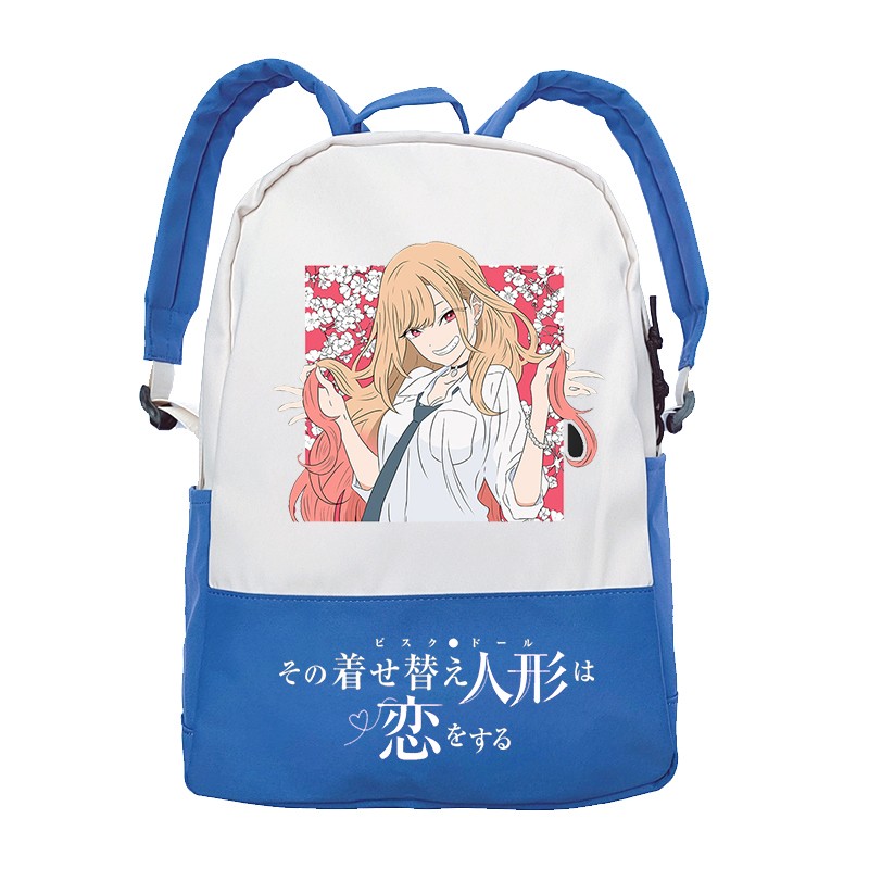 Anime Manga My Sweetheart Dress Students Backpack Large Capacity School Bag Shoulder Bags High Quality For Boys Girls