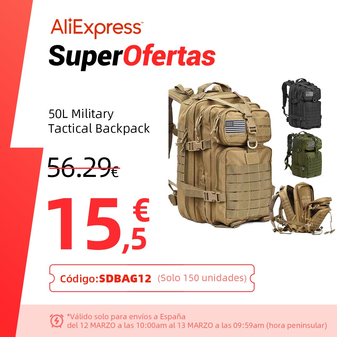 50L Capacity Men Army Military Tactical Large Backpack Waterproof Outdoor Hiking Camping Travel 3D Backpacks For Men