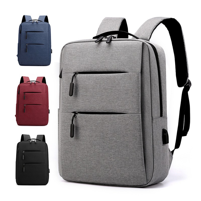 السفر Bookbag الرجال الأعمال سعة كبيرة على ظهره حقيبة مدرسية عادية موضة متعددة الوظائف USB شحن المراهقين حقيبة لابتوب