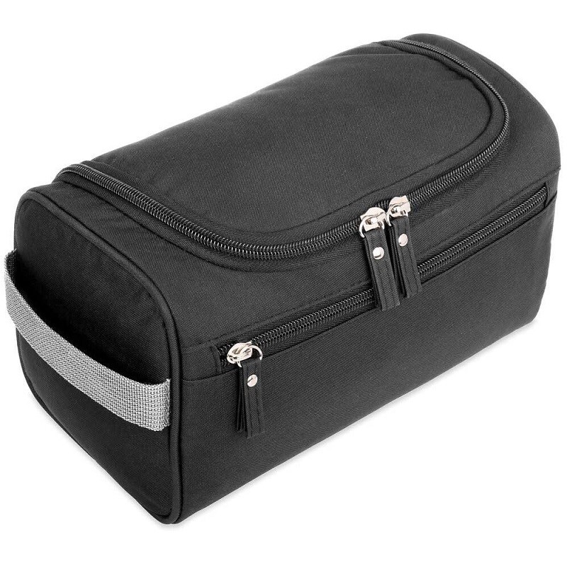 Unisex Portable Makeup Bag Capacity Waterproof Cosmetic Organizer Toiletry Bag Hanging Pouch For Women Men Washing Shaving Make Up