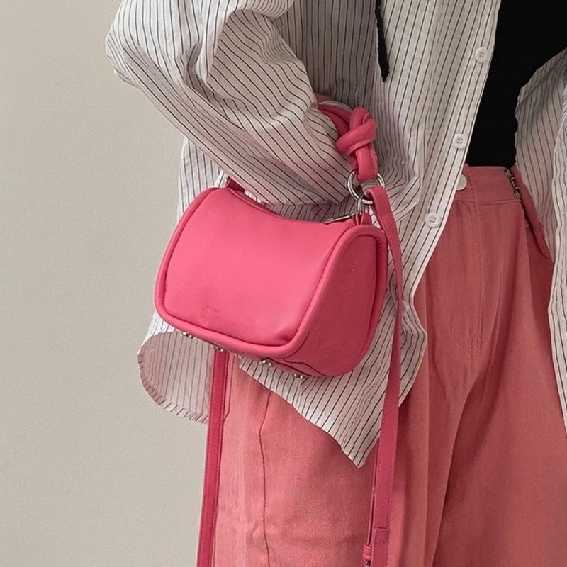 Xiuya casual shoulder bag female 2022 fashion solid candy color crossbody bags for women mini phone handbag women pouch