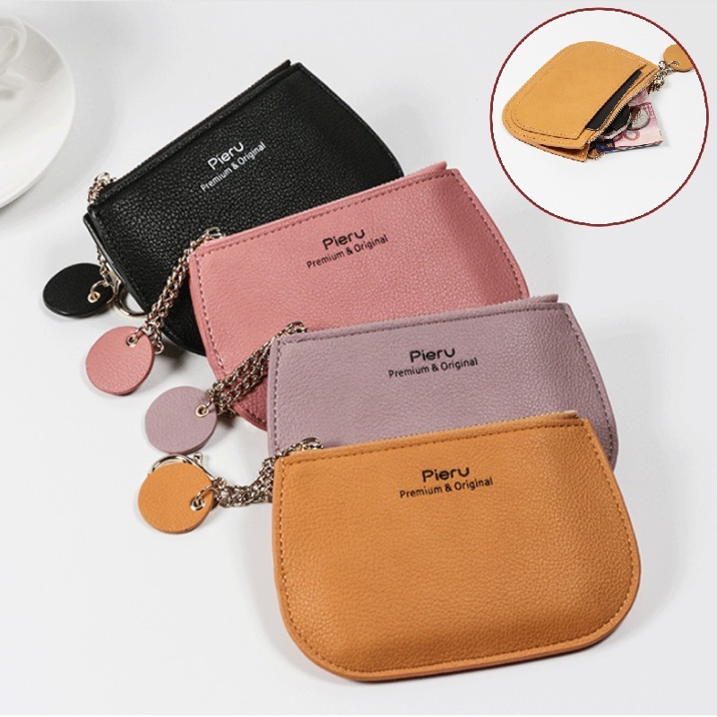 Unisex RFID Blocking Protection Men Women ID Credit Card Holder Wallet Leather Business Bank Credit Card Case Card Holder