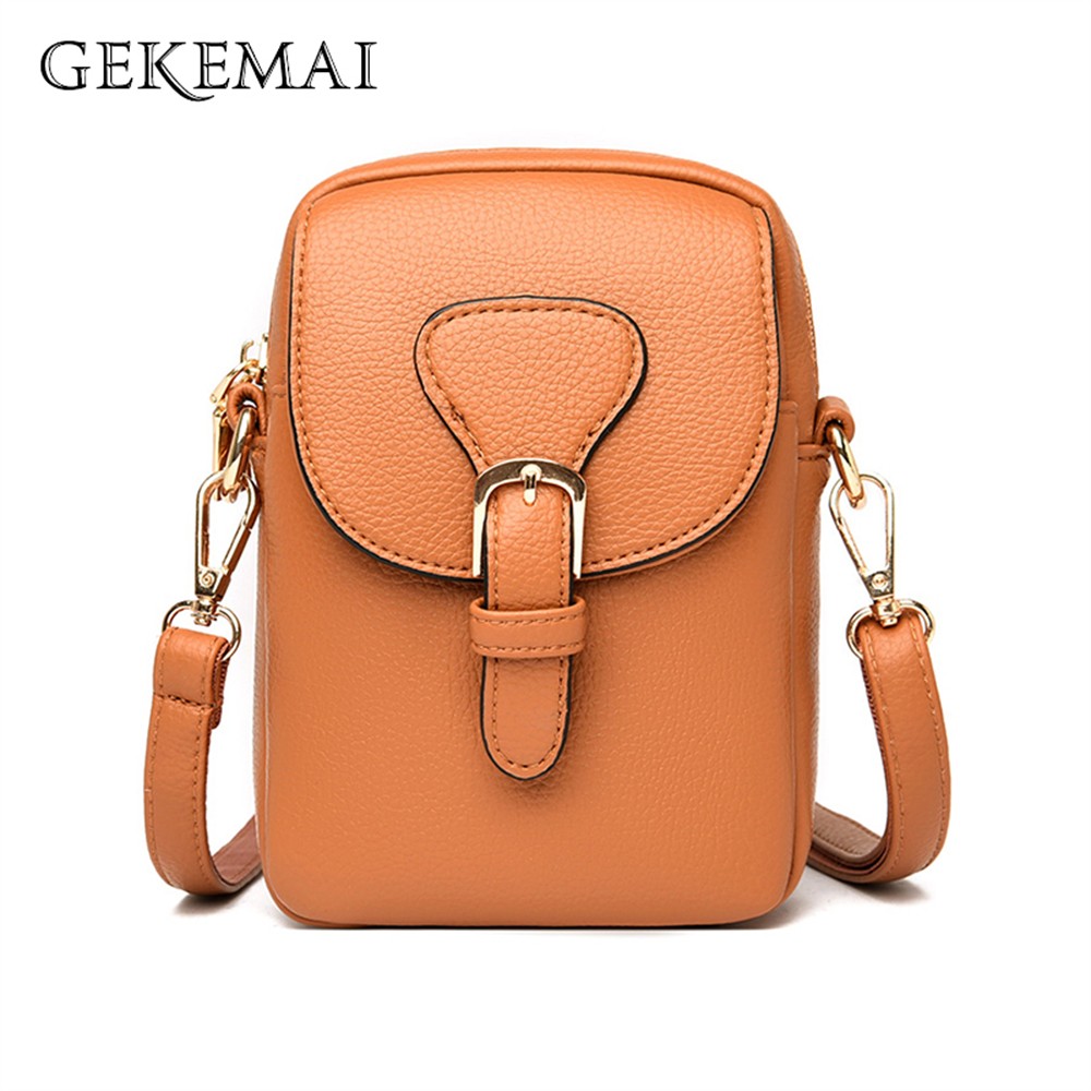 2022 luxury designer high quality leather ladies shoulder bag solid color new designer women mobile phone bags messenger bags