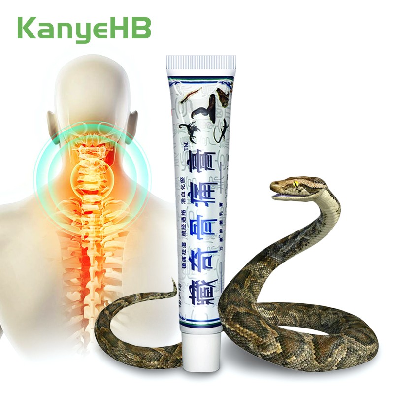 1PC Arthritis Analgesic Ointment Scorpion Snake Oil Herbal Cream Rheumatoid Neck Knee Back Joint Pain Relief Medical CreamS044