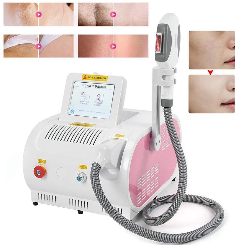 Portable OPT SHR IPL Laser Hair Removal Machine, Beauty Equipment, Skin Care Rejuvenation