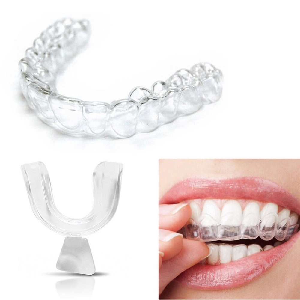 2/4pcs Mouth Guard EVA Dental Protector Night Guard Gum Shield Mouth Tray Stop Teeth Grinding Anti Snoring Bruxism Sleeping Aid