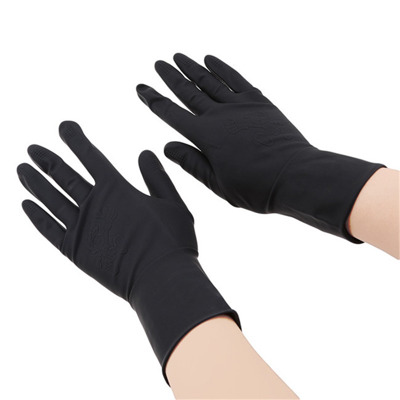 Black Hair Styling Glove Accessories High Quality Hair Straightener Perm Curling Hair Styling Heat Resistant Gloves