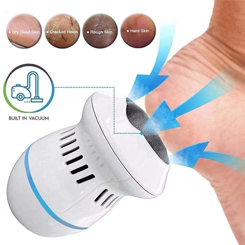 Electric Foot File Grinder Dead Skin Callus Remover For Pedicure Foot Tools Feet Care For Hard Cracked Foot Files Clean Tools