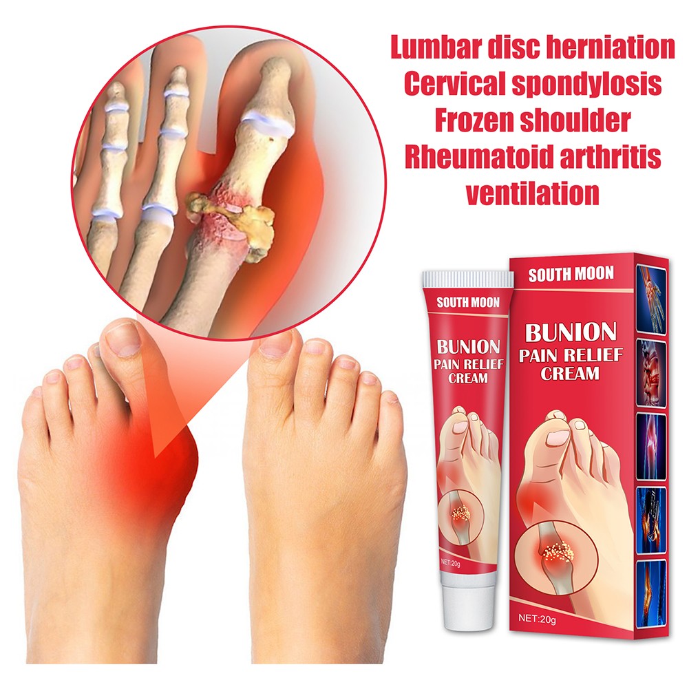 Joint Pain Cream Bunion Pain Relief Ointment Joint Toe Pain Relief Stiffness Inflammation Treatment Arch Bunion Pain Relief