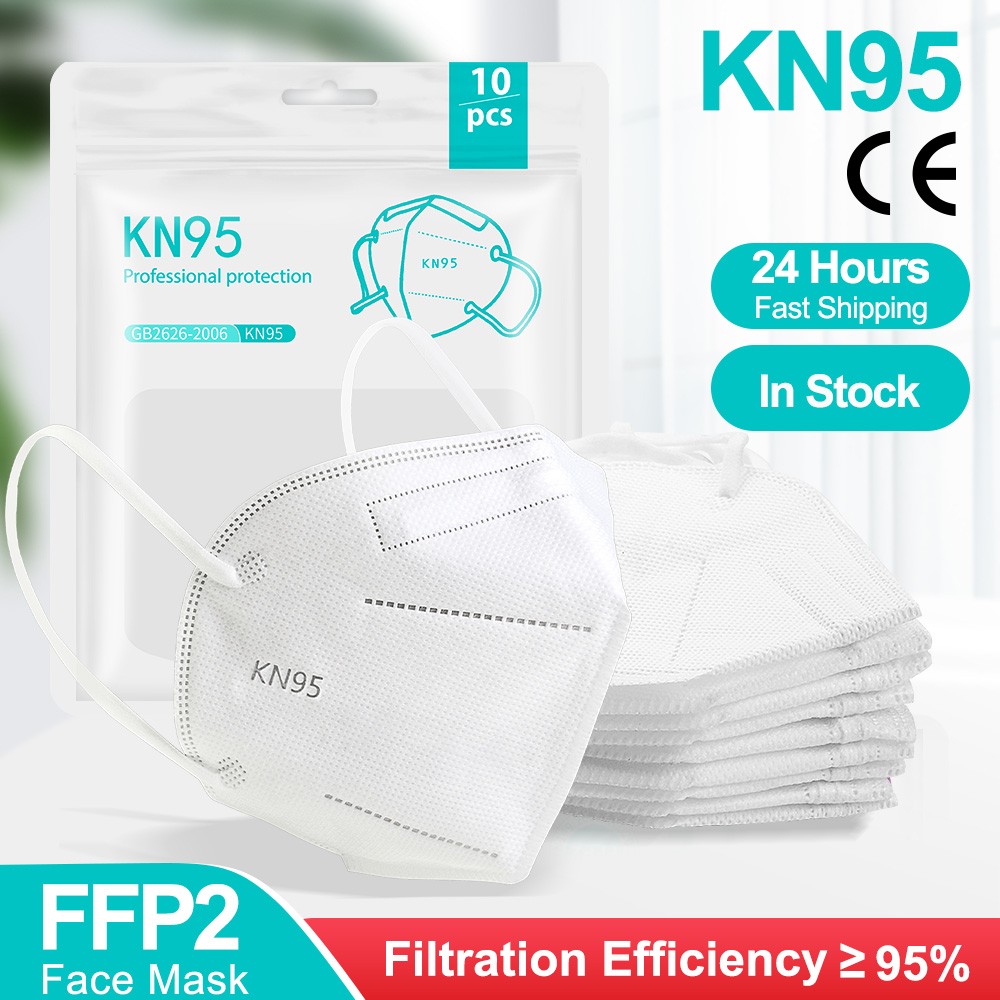 5-100 قطعة ffp2fan قابلة لإعادة الاستخدام kn95 أقنعة ce المعتمدة الكبار ffp2reuse zable mascherine KN95 Mascarillas قناع الوجه أقنعة واقية