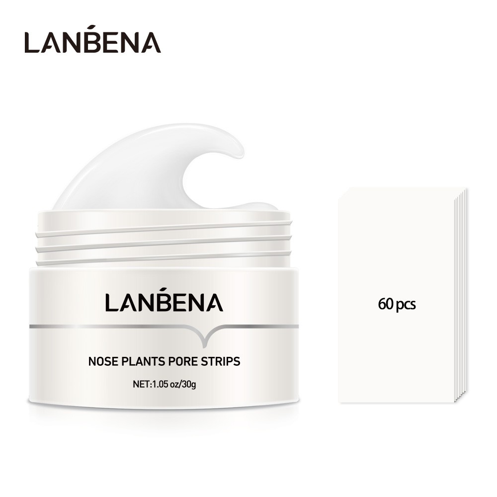 LANBENA New Style Blackhead Remover Nose Mask Pore Strip Black Mask Peeling Black Acne Treatment Deep Cleansing Skin Care Korea