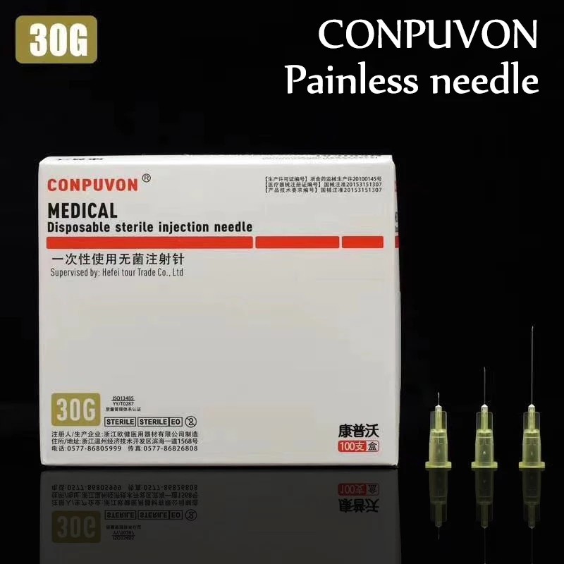 Eyelid Tools Painless Micro Needle 4/13/25mm Painless Beauty Ultrafine 30g*4mm 30g*13mm 30g*25mm Syringe Needles 20pcs