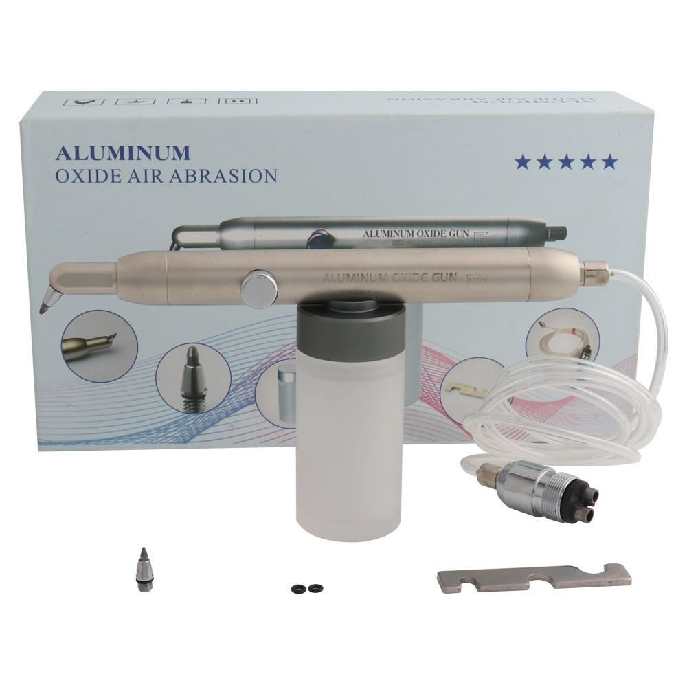 Dental aluminum oxide precision blaster, dental sander, air erosion polishing, precision instrument