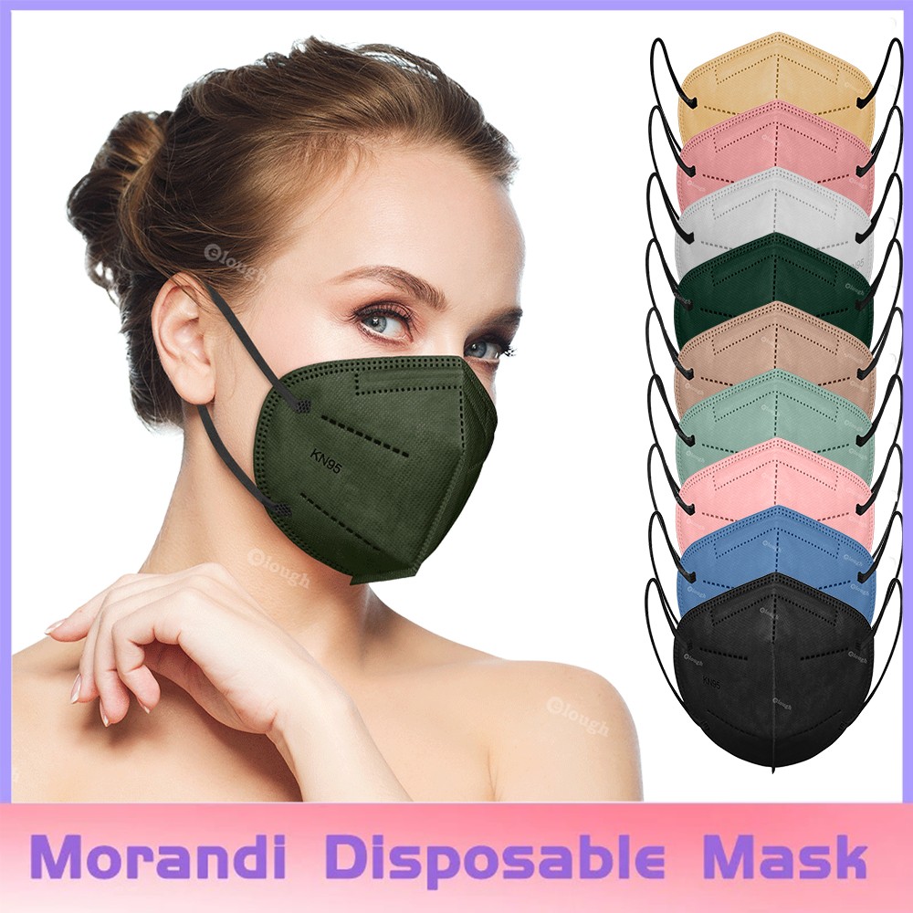 10-100 قطعة FFP2mask CE 5 طبقات Morandi KN95 الوجه Mascarilla FPP2 Homologada Mascherina FFPP2 وافق FFP2 Maske قناع FFP3 FP2